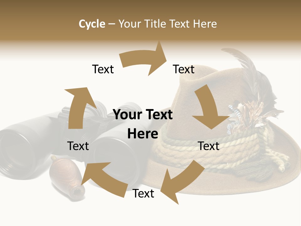 Close Up Decorated Wear PowerPoint Template