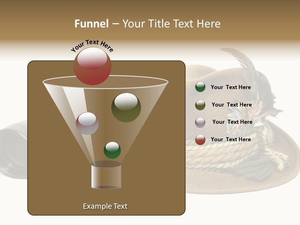 Close Up Decorated Wear PowerPoint Template