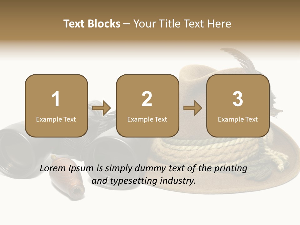 Close Up Decorated Wear PowerPoint Template