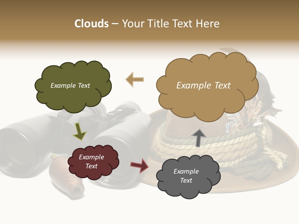 Close Up Decorated Wear PowerPoint Template