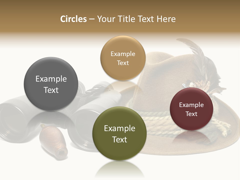 Close Up Decorated Wear PowerPoint Template