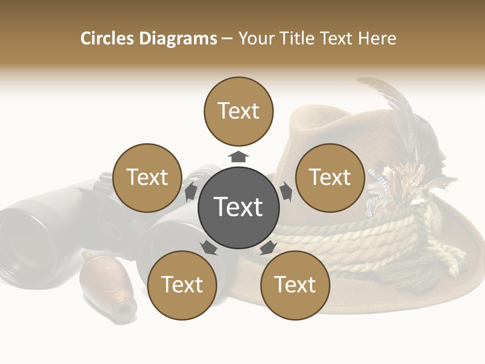 Close Up Decorated Wear PowerPoint Template