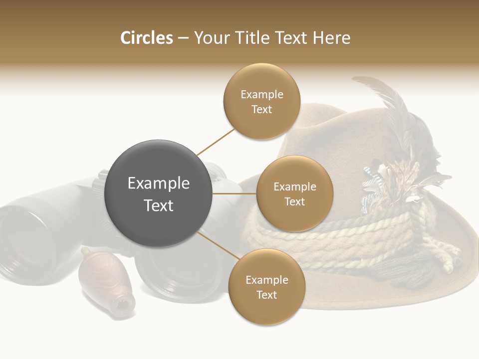 Close Up Decorated Wear PowerPoint Template