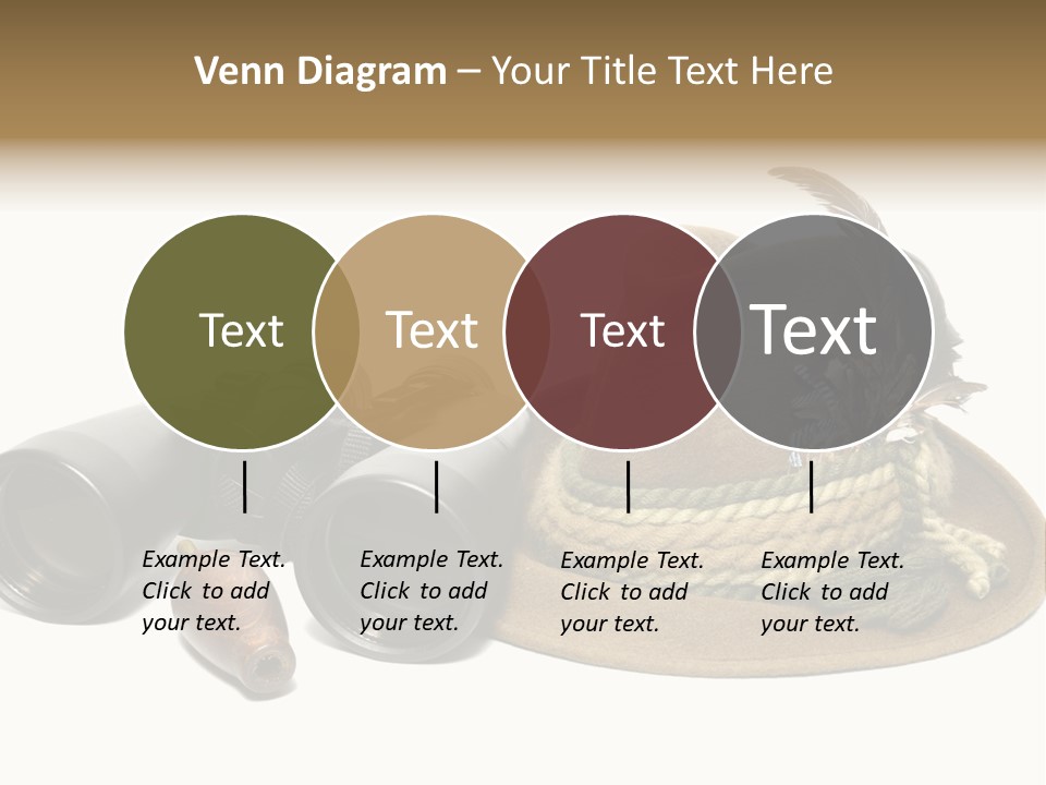 Close Up Decorated Wear PowerPoint Template