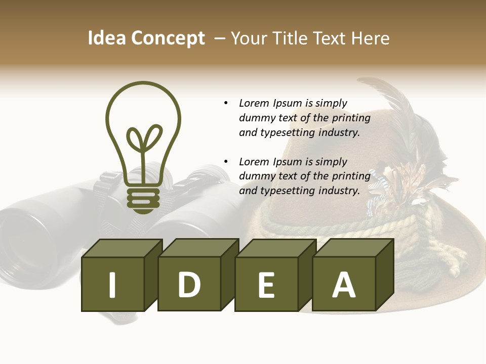 Close Up Decorated Wear PowerPoint Template