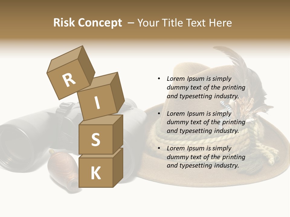 Close Up Decorated Wear PowerPoint Template