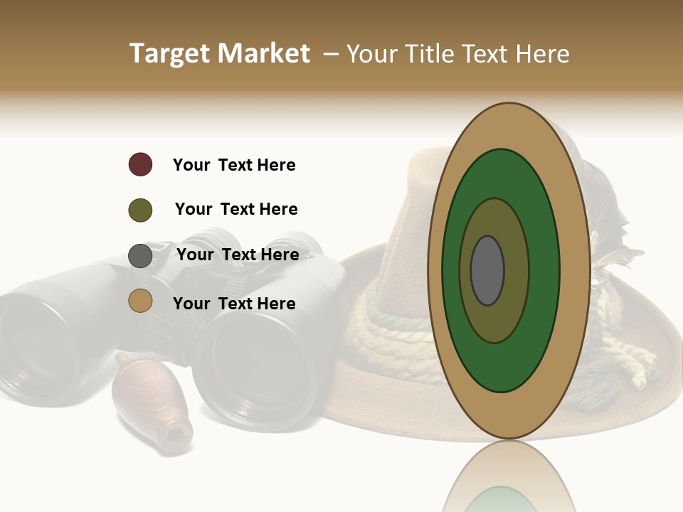 Close Up Decorated Wear PowerPoint Template