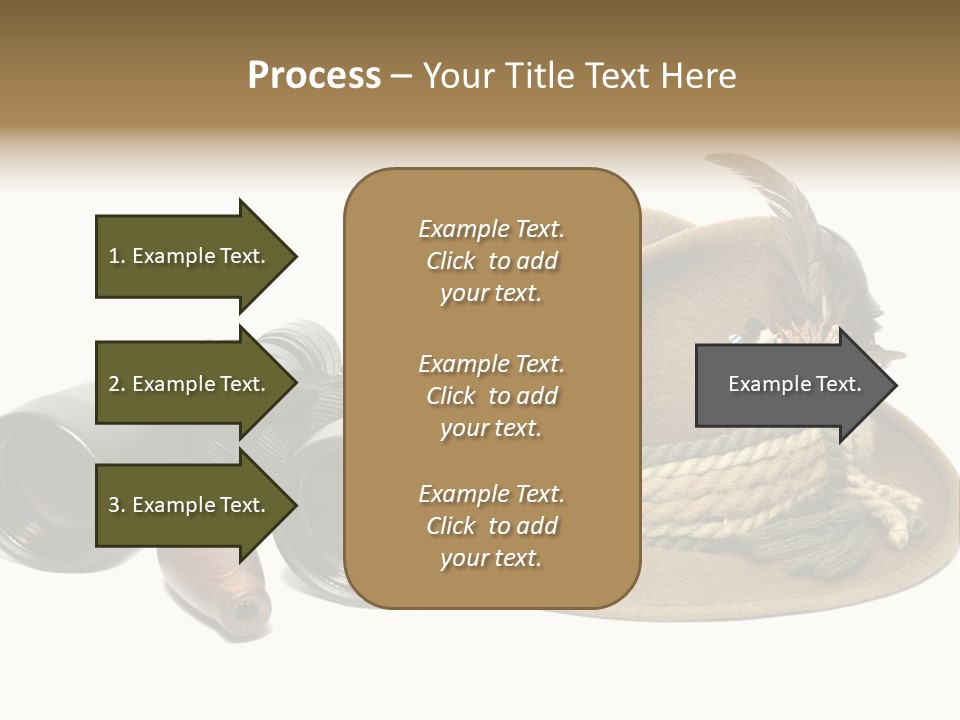 Close Up Decorated Wear PowerPoint Template