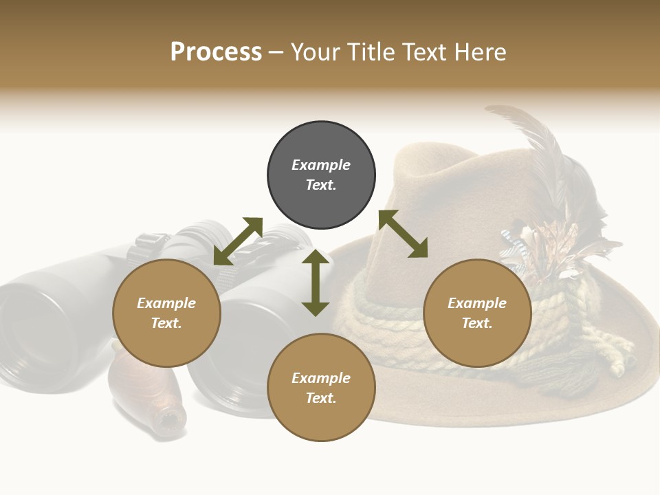 Close Up Decorated Wear PowerPoint Template