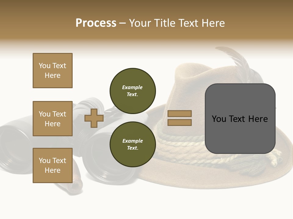 Close Up Decorated Wear PowerPoint Template