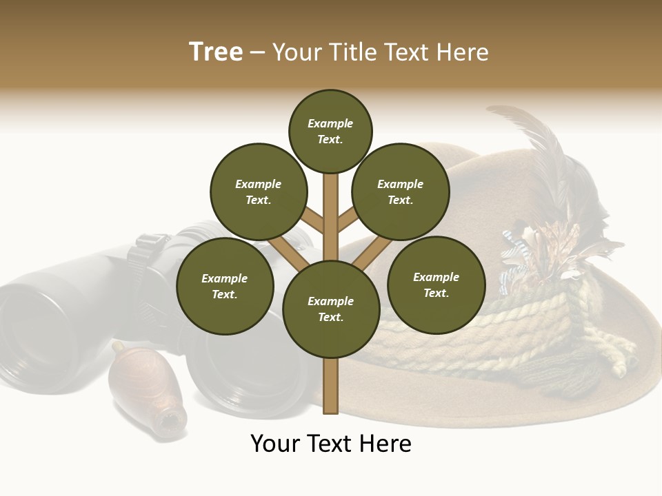 Close Up Decorated Wear PowerPoint Template