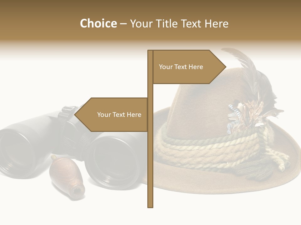 Close Up Decorated Wear PowerPoint Template