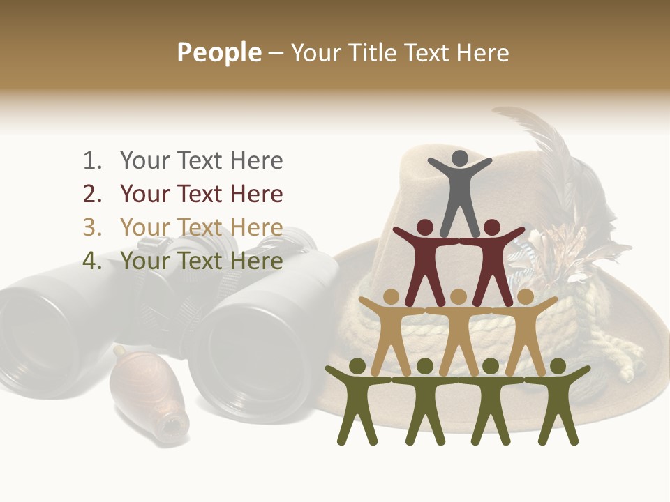 Close Up Decorated Wear PowerPoint Template