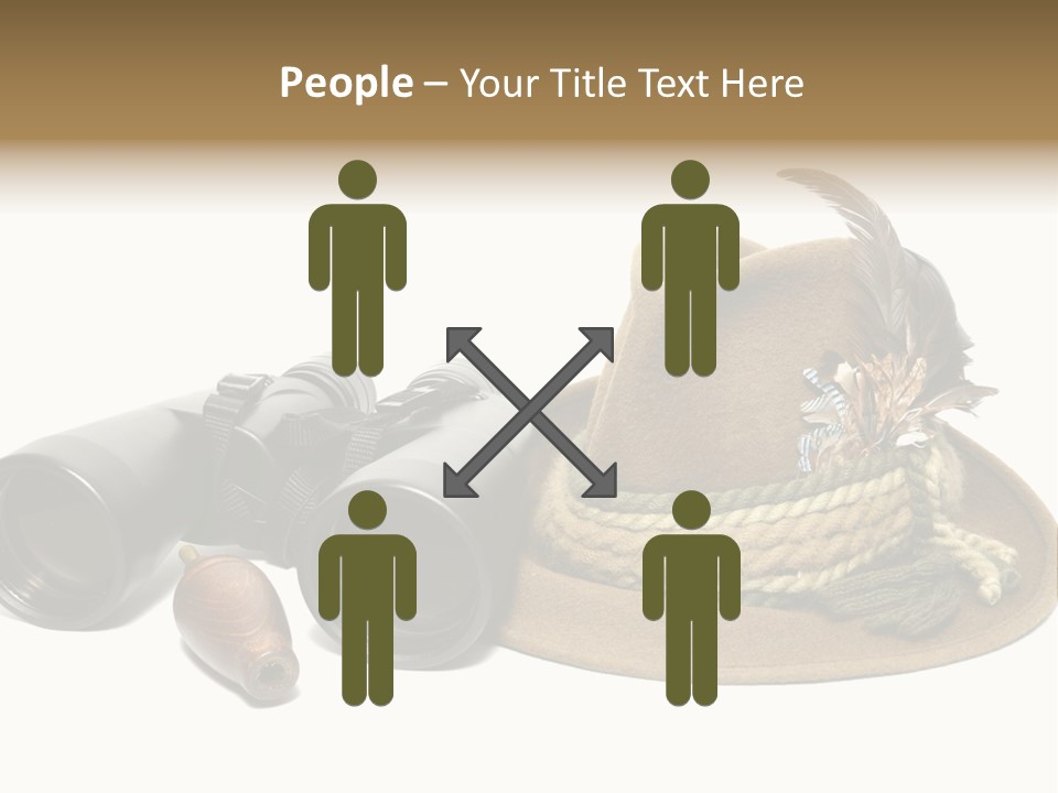 Close Up Decorated Wear PowerPoint Template