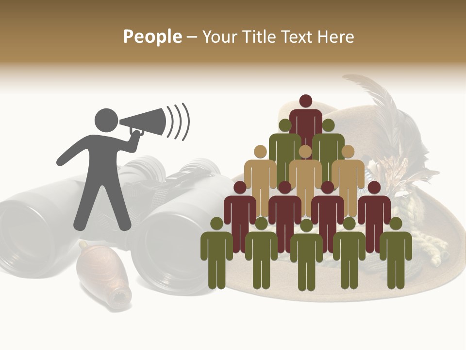 Close Up Decorated Wear PowerPoint Template