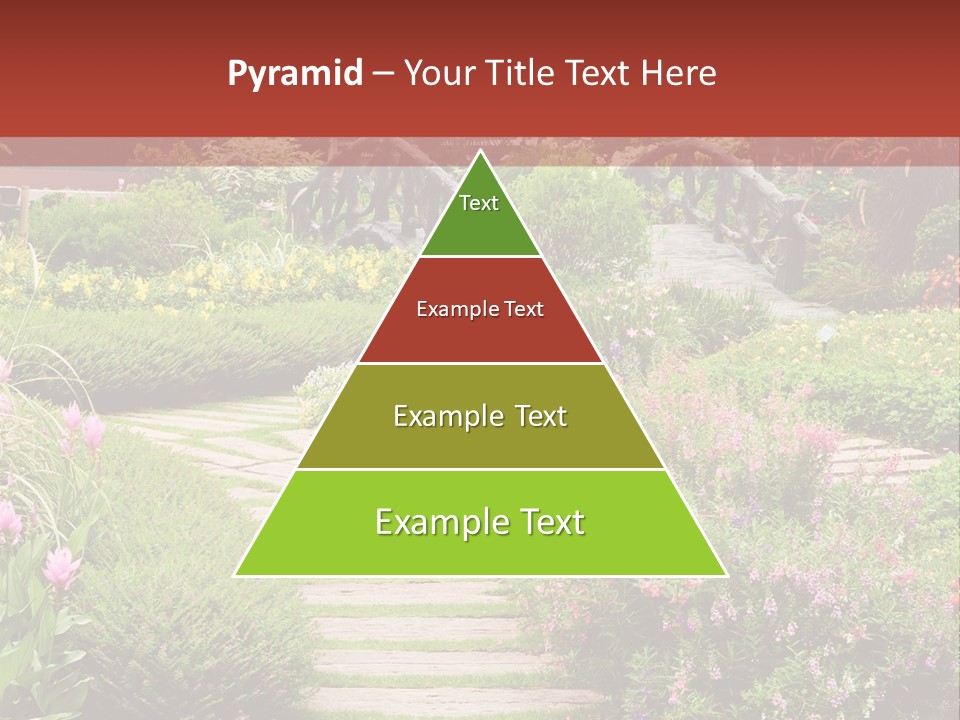 Grass Wood Landscaping PowerPoint Template