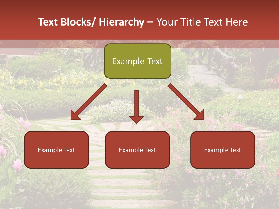 Grass Wood Landscaping PowerPoint Template