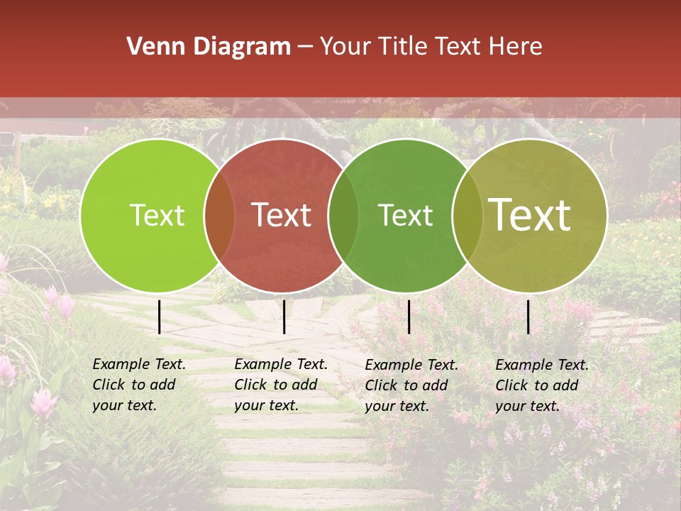 Grass Wood Landscaping PowerPoint Template