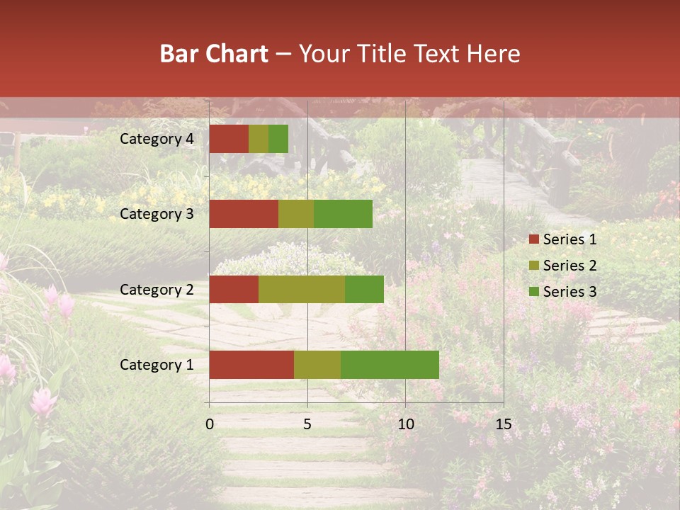 Grass Wood Landscaping PowerPoint Template