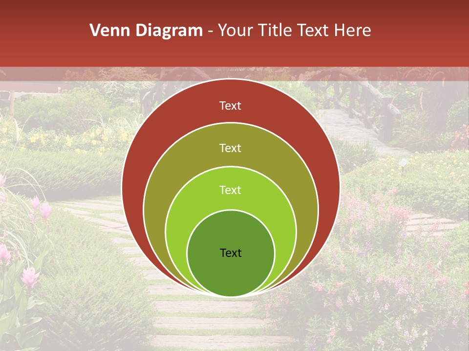 Grass Wood Landscaping PowerPoint Template