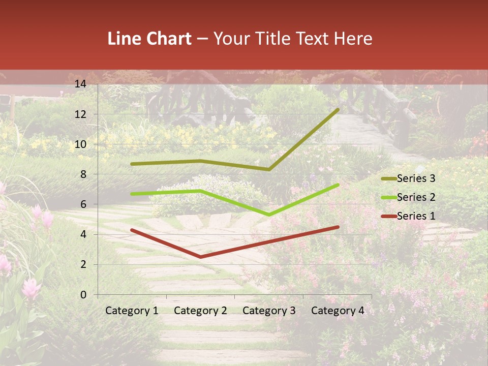 Grass Wood Landscaping PowerPoint Template
