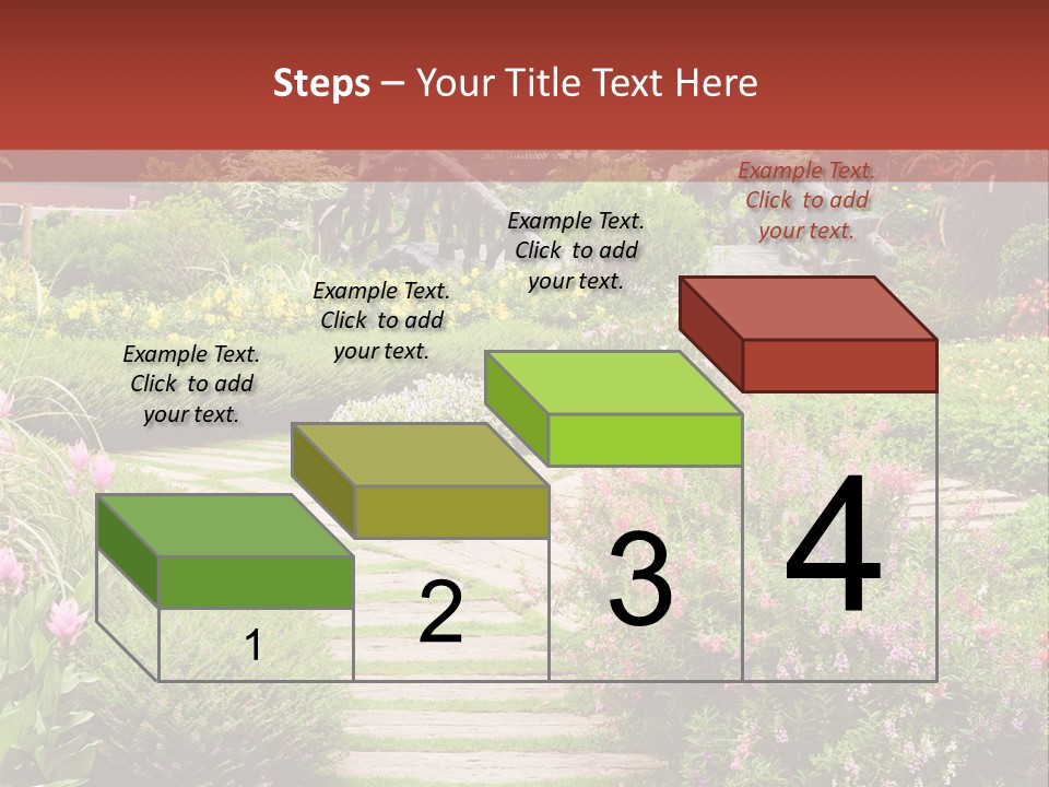 Grass Wood Landscaping PowerPoint Template