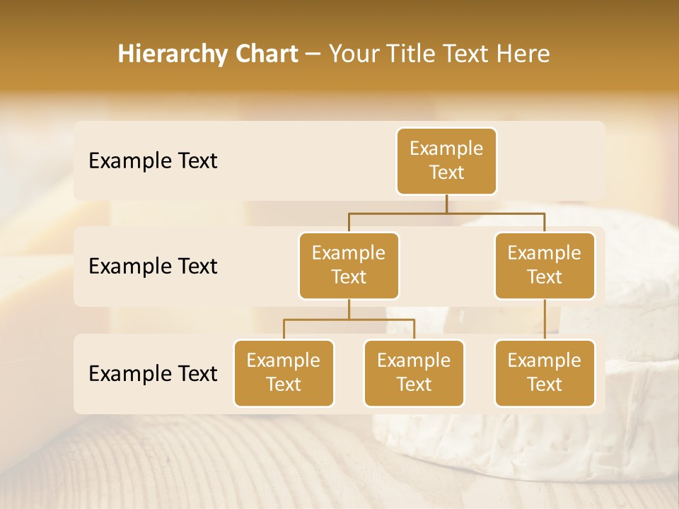 Brie Buffet Board PowerPoint Template