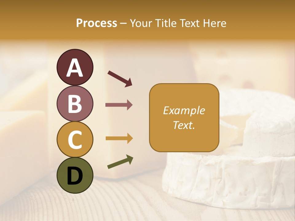 Brie Buffet Board PowerPoint Template