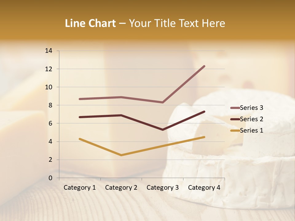 Brie Buffet Board PowerPoint Template