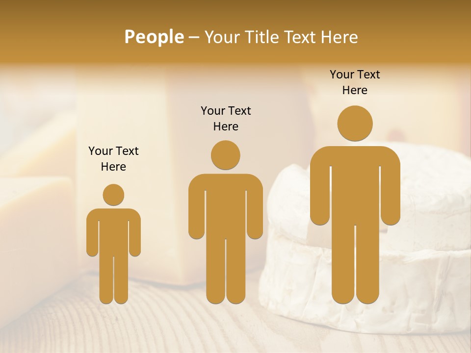 Brie Buffet Board PowerPoint Template