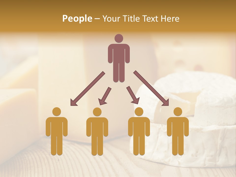 Brie Buffet Board PowerPoint Template