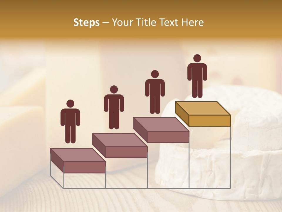 Brie Buffet Board PowerPoint Template