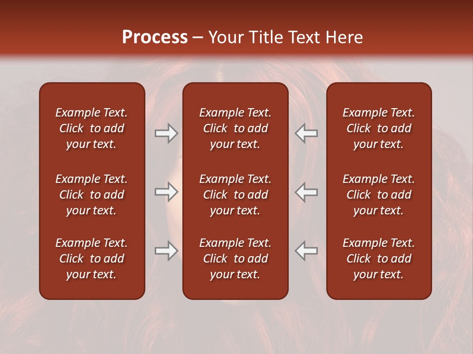 Toned Curly Woman PowerPoint Template