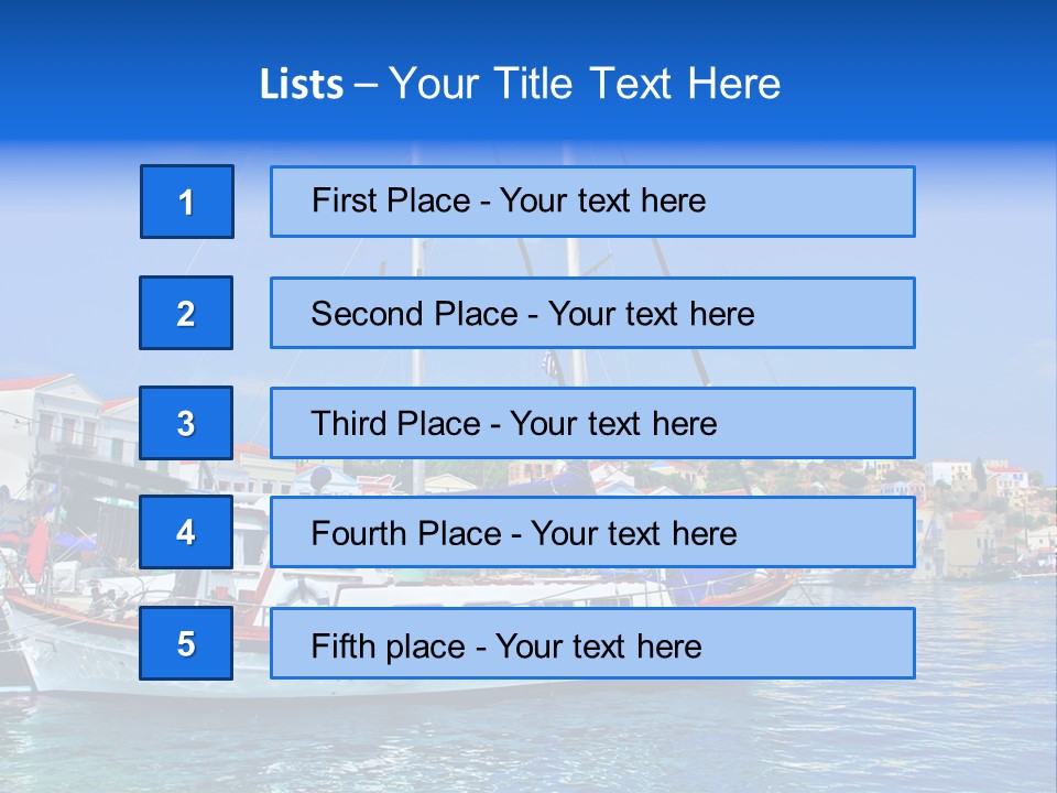Quay Architecture Tourist PowerPoint Template