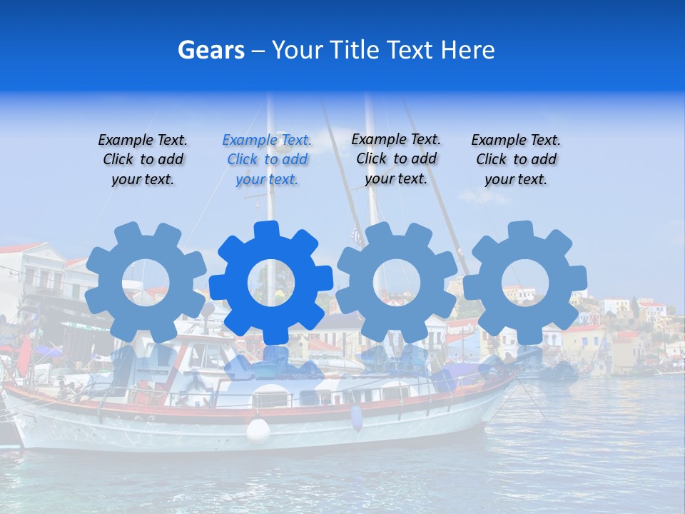 Quay Architecture Tourist PowerPoint Template