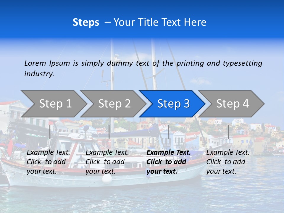 Quay Architecture Tourist PowerPoint Template