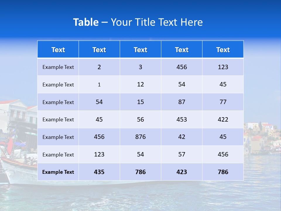 Quay Architecture Tourist PowerPoint Template
