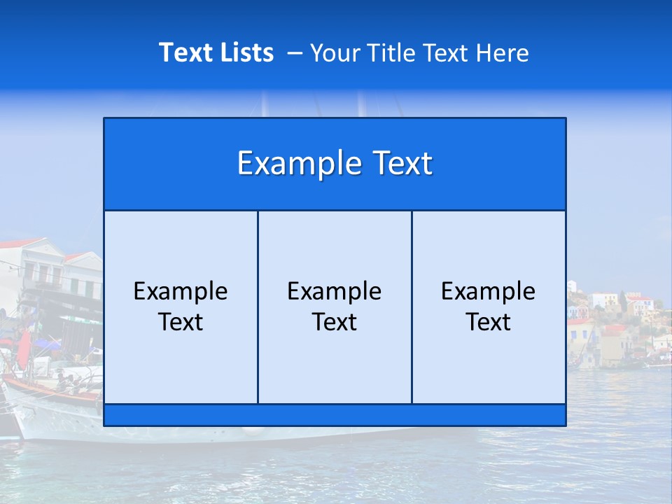 Quay Architecture Tourist PowerPoint Template