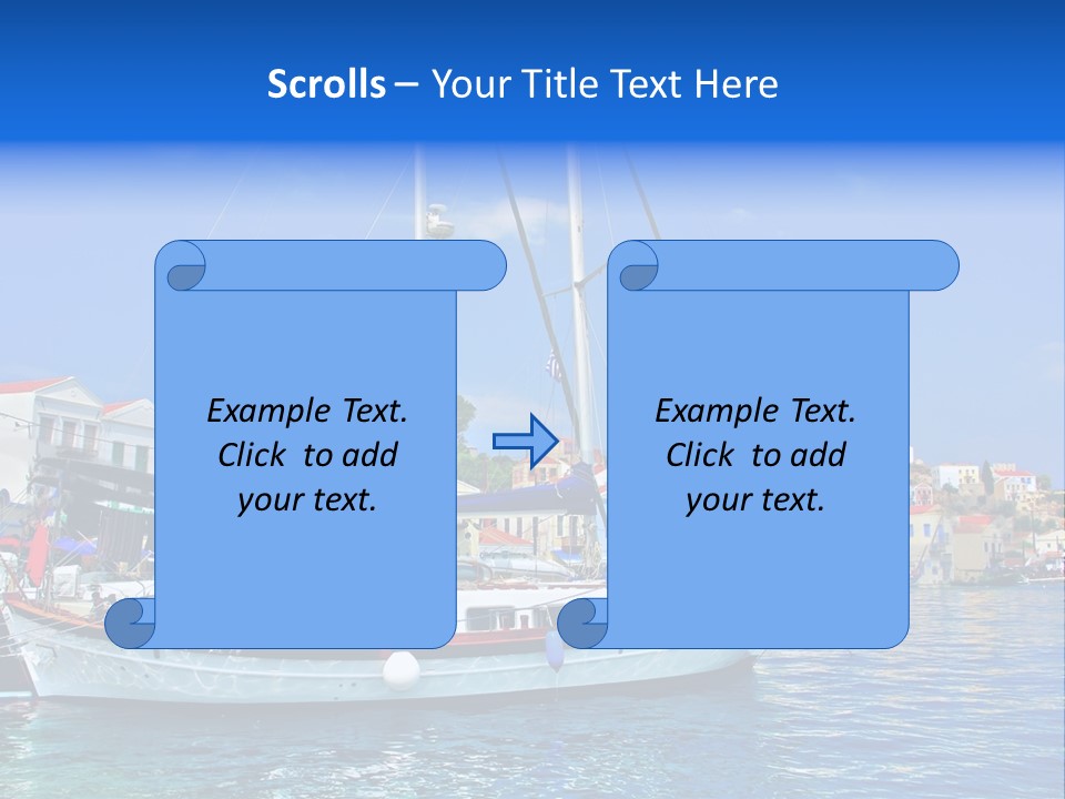Quay Architecture Tourist PowerPoint Template