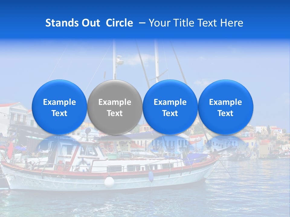 Quay Architecture Tourist PowerPoint Template