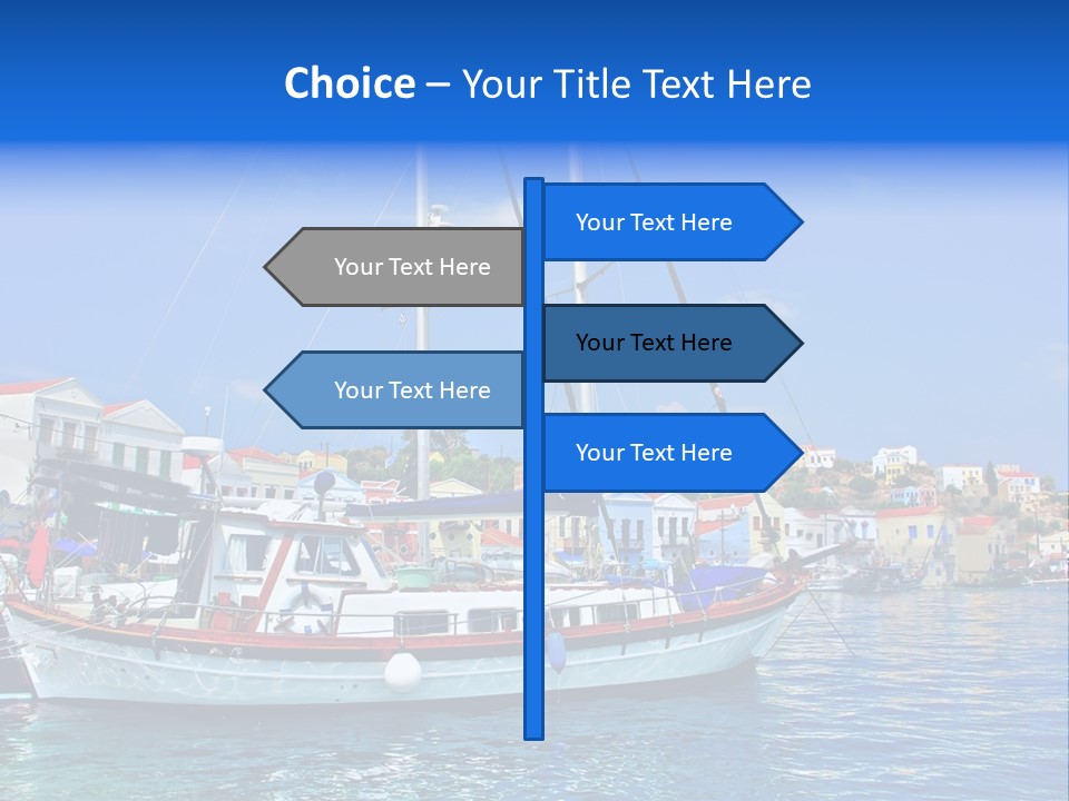 Quay Architecture Tourist PowerPoint Template
