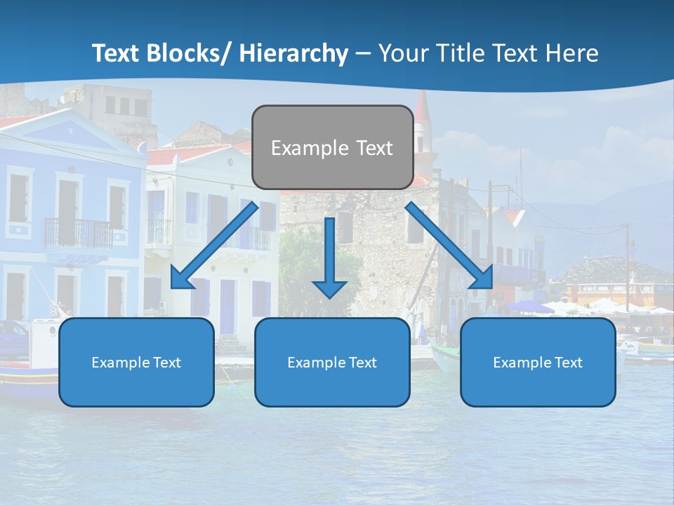 Summer View Lagoon PowerPoint Template