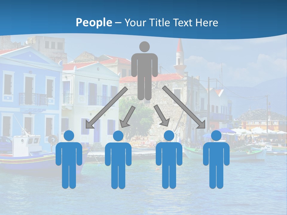 Summer View Lagoon PowerPoint Template