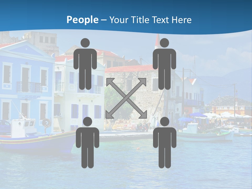 Summer View Lagoon PowerPoint Template