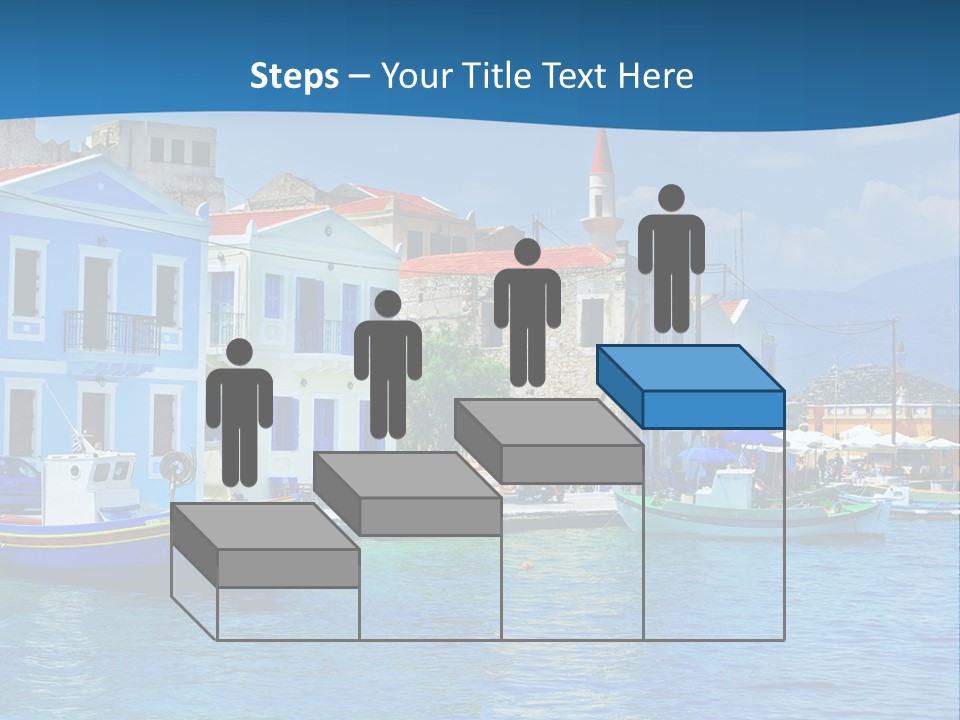 Summer View Lagoon PowerPoint Template