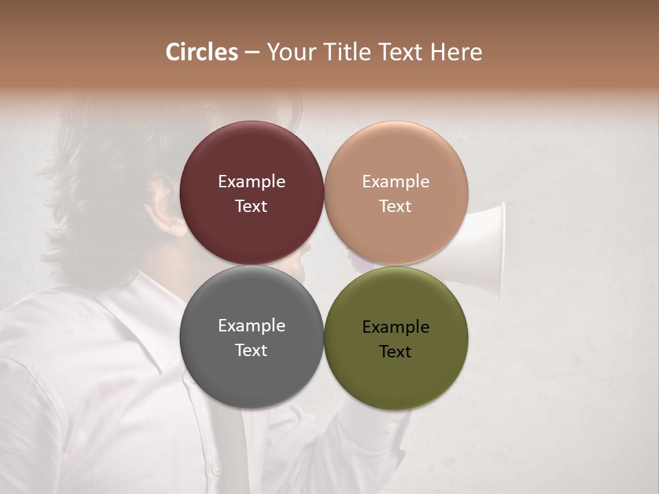 Lawn Caucasian Career PowerPoint Template