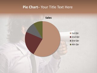 Lawn Caucasian Career PowerPoint Template