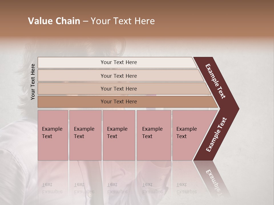 Lawn Caucasian Career PowerPoint Template
