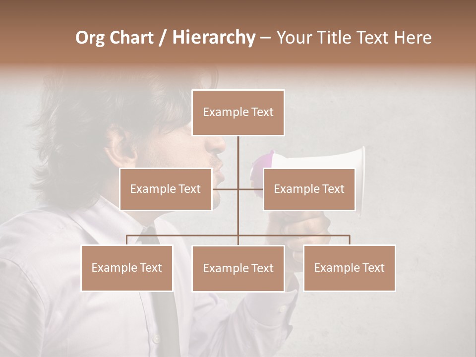 Lawn Caucasian Career PowerPoint Template