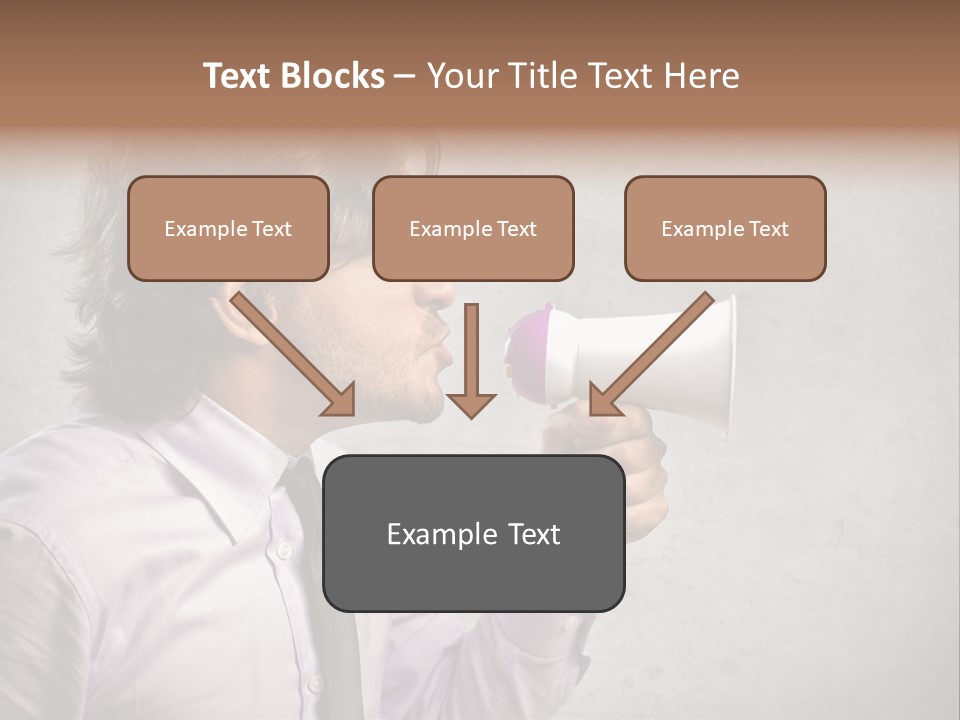Lawn Caucasian Career PowerPoint Template